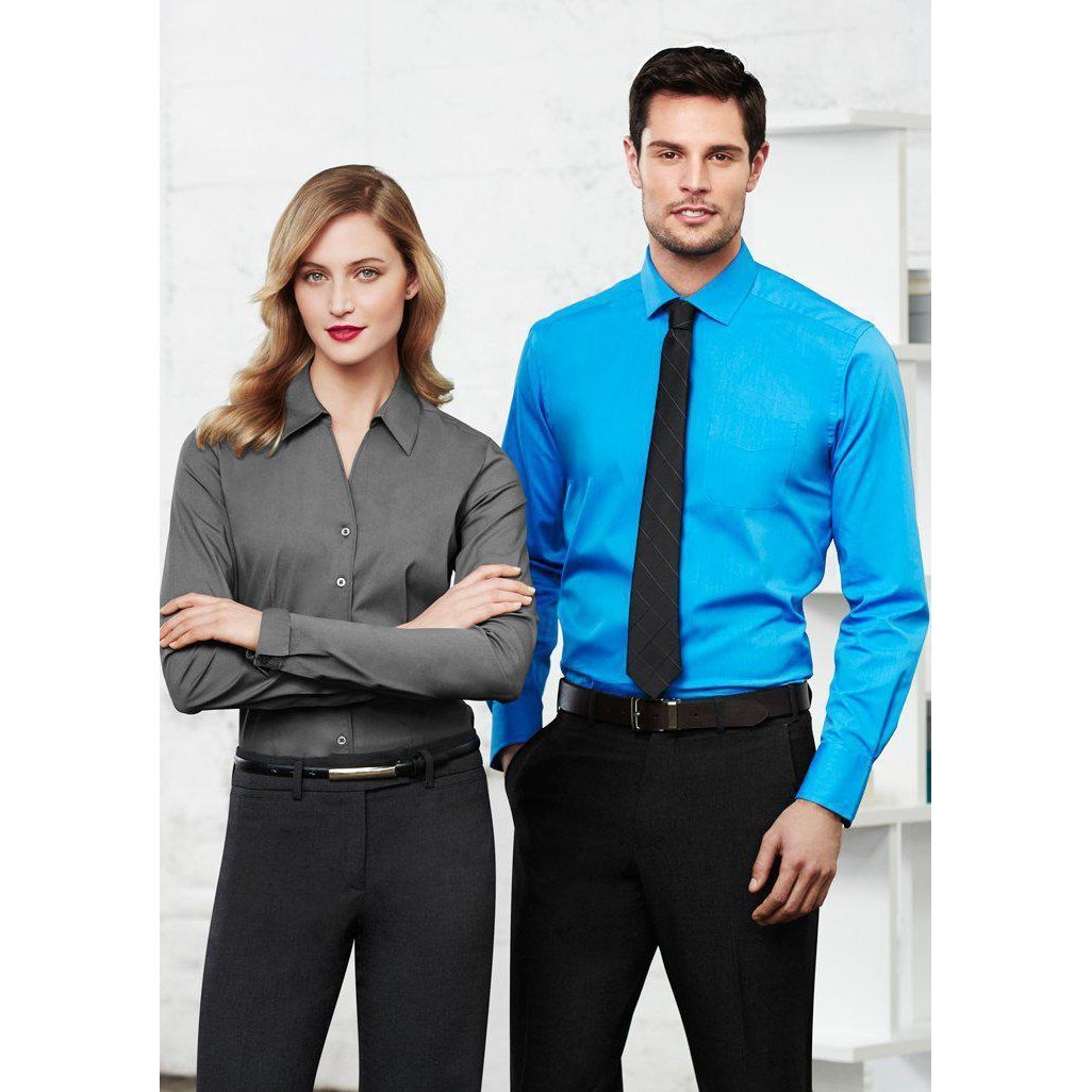 BIZ Mens Monaco Long Sleeve Shirt - S770ML