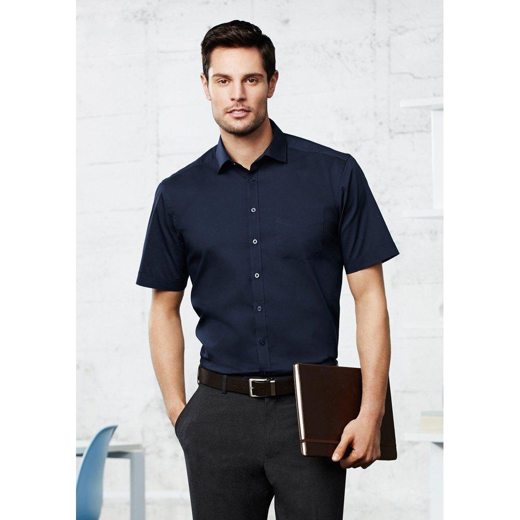 BIZ Mens Monaco Short Sleeve Shirt - S770MS