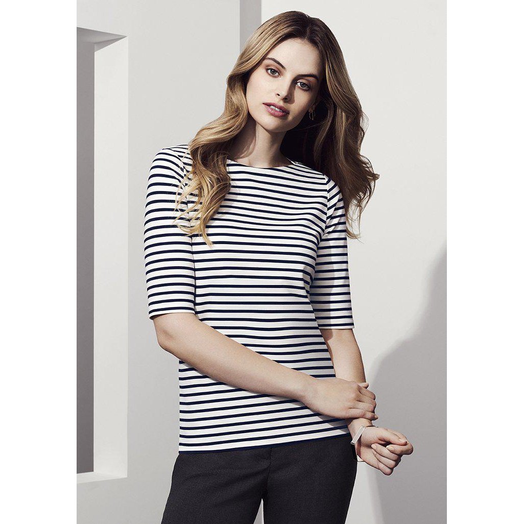 Biz Corporates Womens Camille Short Sleeve Tee-Top - 44113
