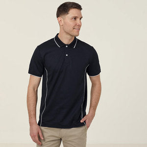 Short Sleeve Tipped Collar Anti-bac Polyface Polo