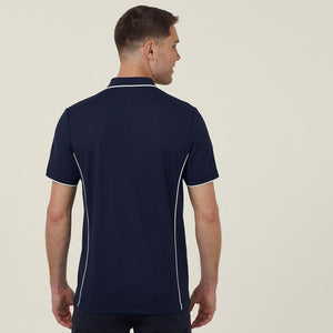 Short Sleeve Tipped Collar Anti-bac Polyface Polo