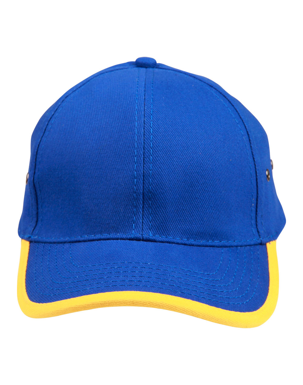 WINNING SPIRIT Heavy brushed cotton peak & back trimp cap - CH17
