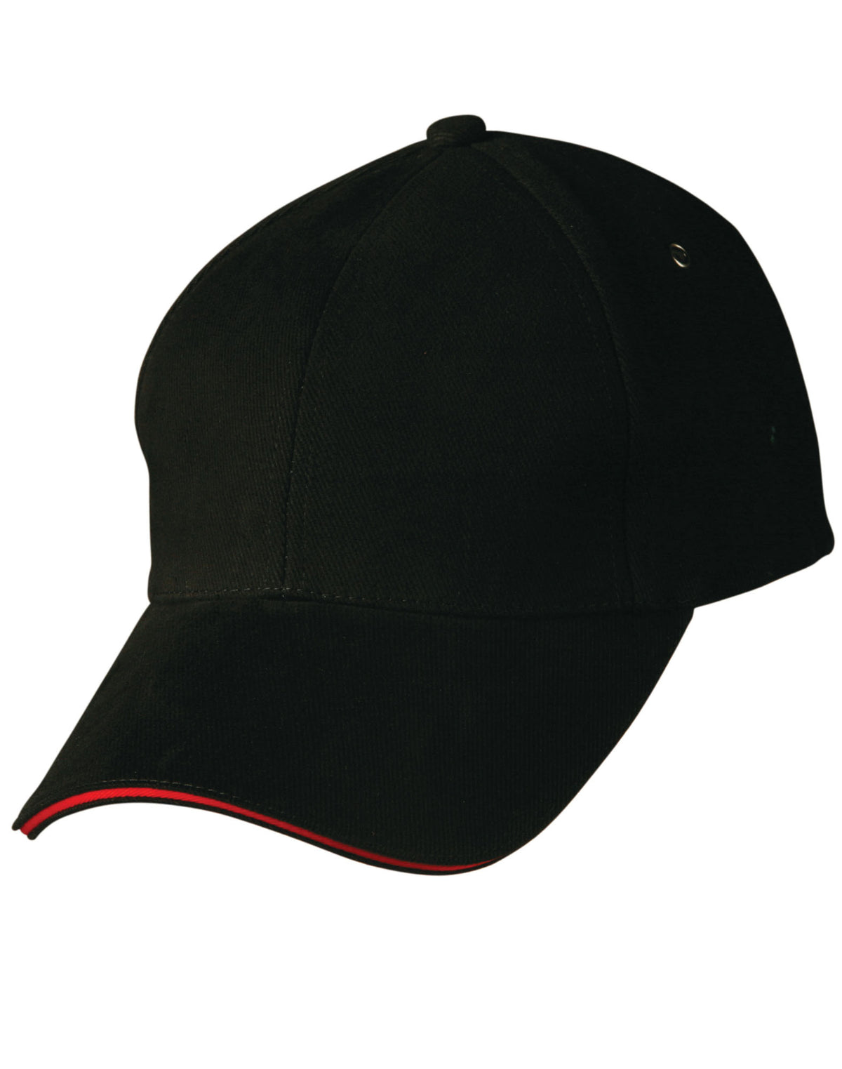 WINNING SPIRIT Heavy Brushed Cotton sandwich peak cap - CH18