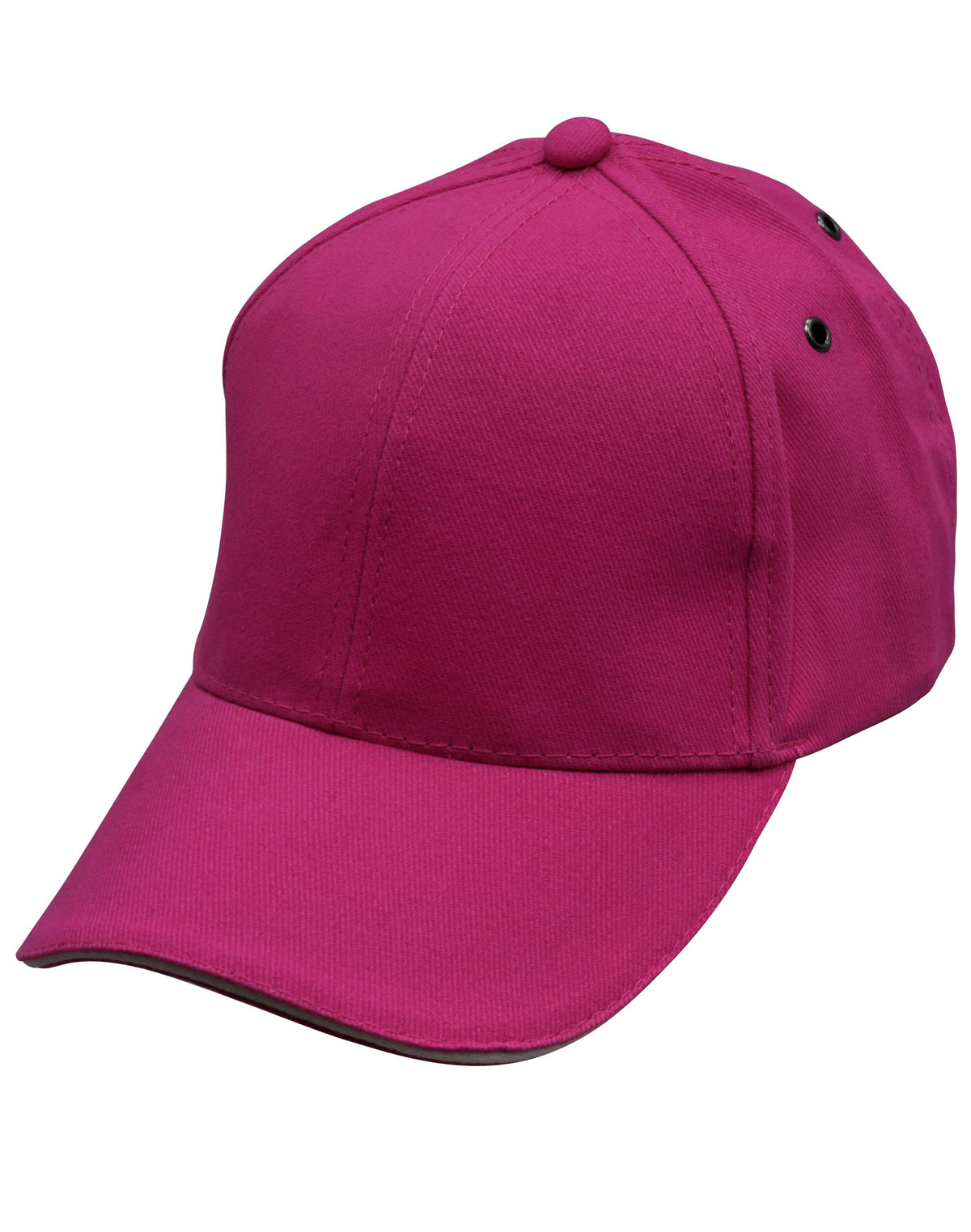 WINNING SPIRIT Heavy Brushed Cotton sandwich peak cap - CH18