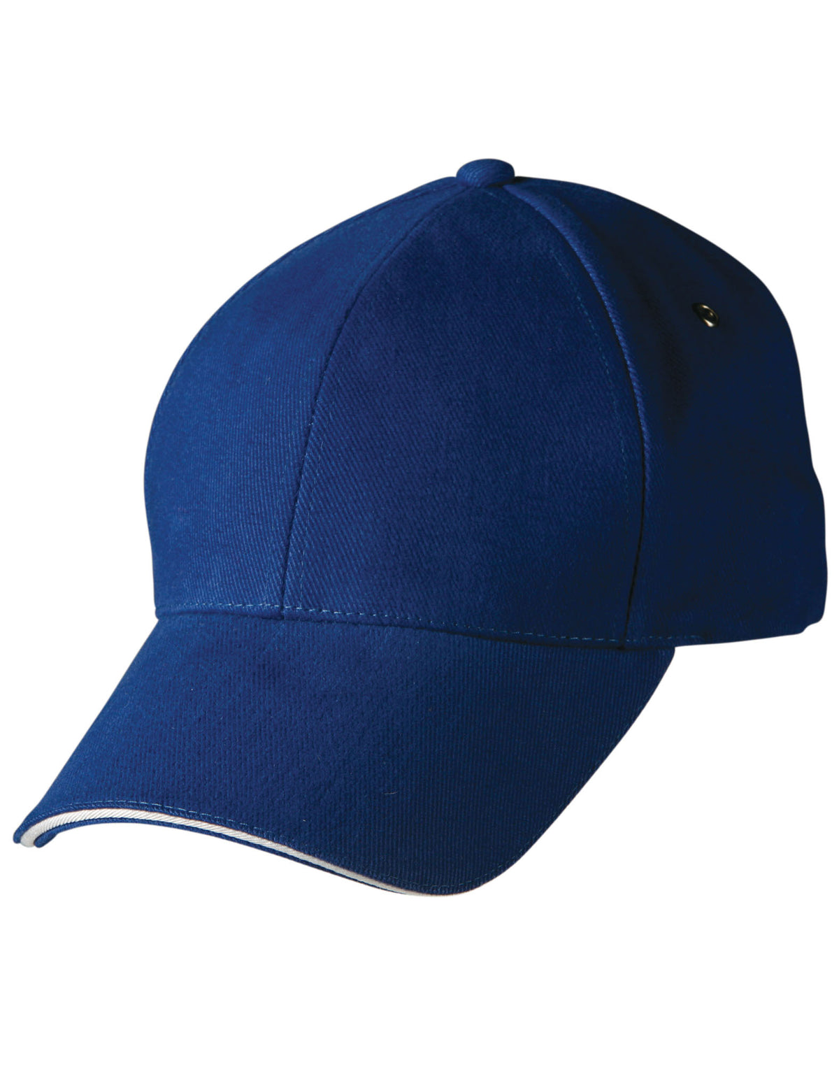 WINNING SPIRIT Heavy Brushed Cotton sandwich peak cap - CH18