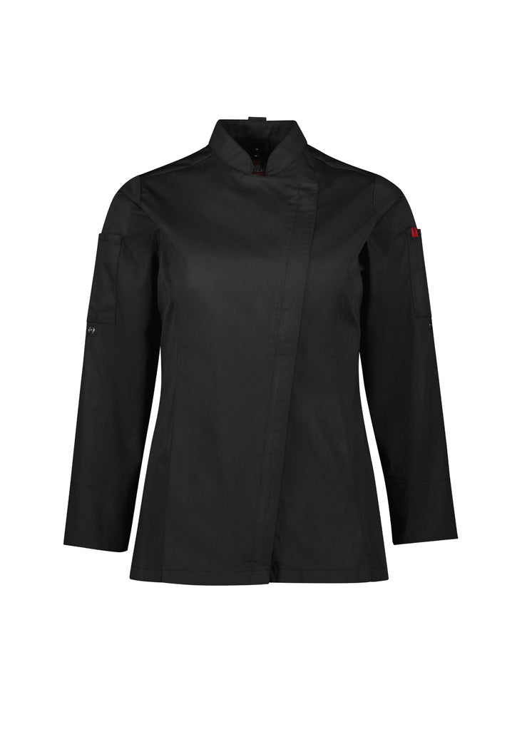 Fashion Biz Womens Alfresco Long Sleeve Chef Jacket - CH330LL