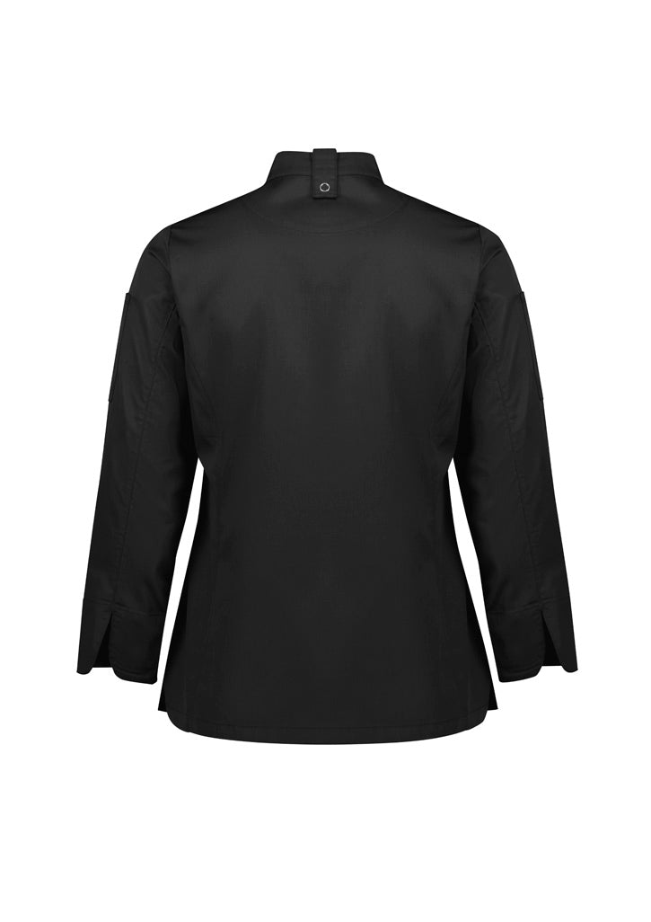 Fashion Biz Womens Alfresco Long Sleeve Chef Jacket - CH330LL