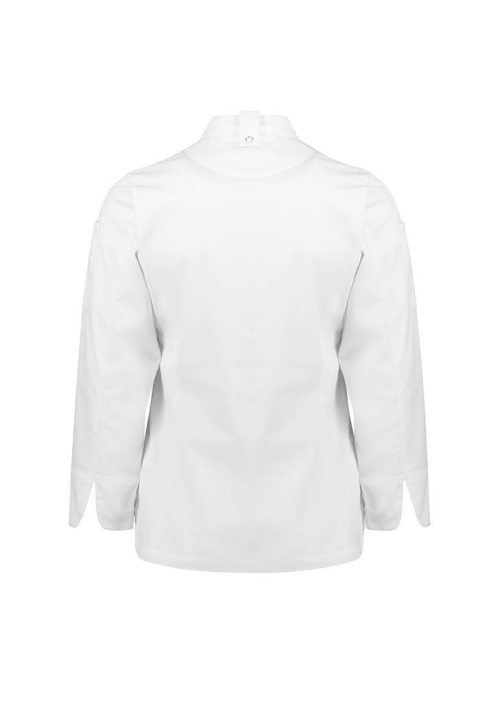 Fashion Biz Womens Alfresco Long Sleeve Chef Jacket - CH330LL