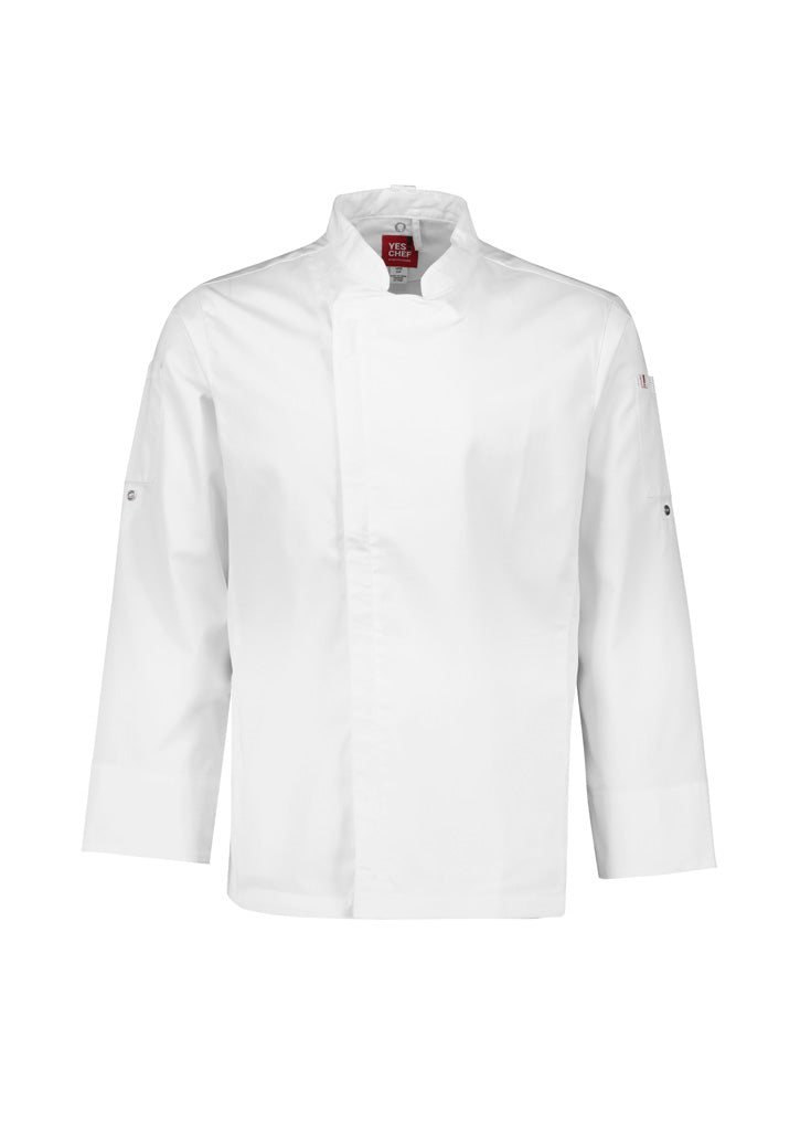 Fashion Biz Mens Alfresco Long Sleeve Chef Jacket - CH330ML