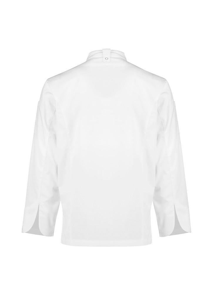 Fashion Biz Mens Alfresco Long Sleeve Chef Jacket - CH330ML