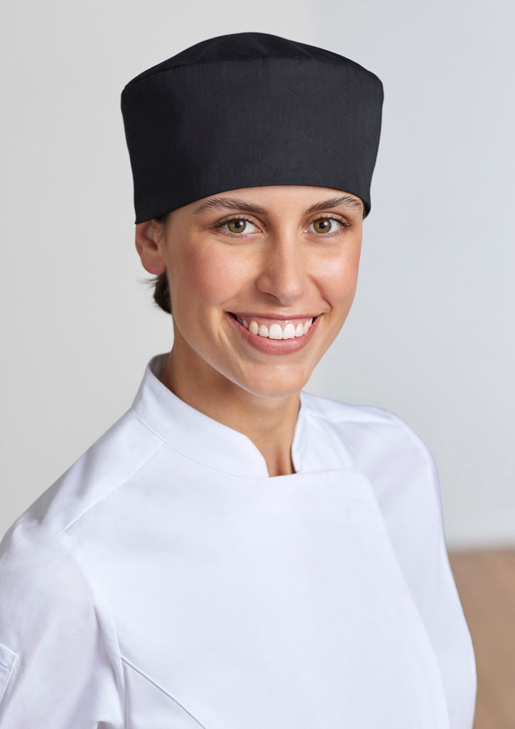 Fashion Biz Mesh Flat Top Hat - CH333