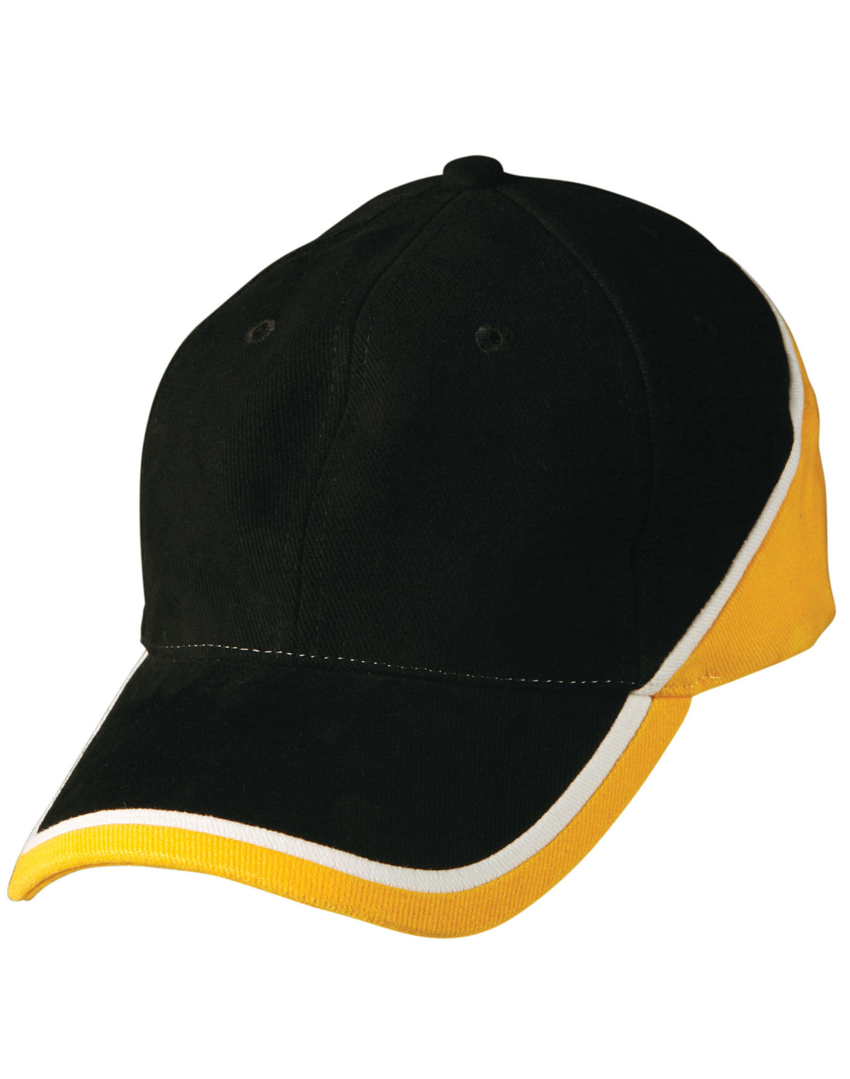 WINNING SPIRIT Tri-color sue heavy brushed cotton cap - CH38