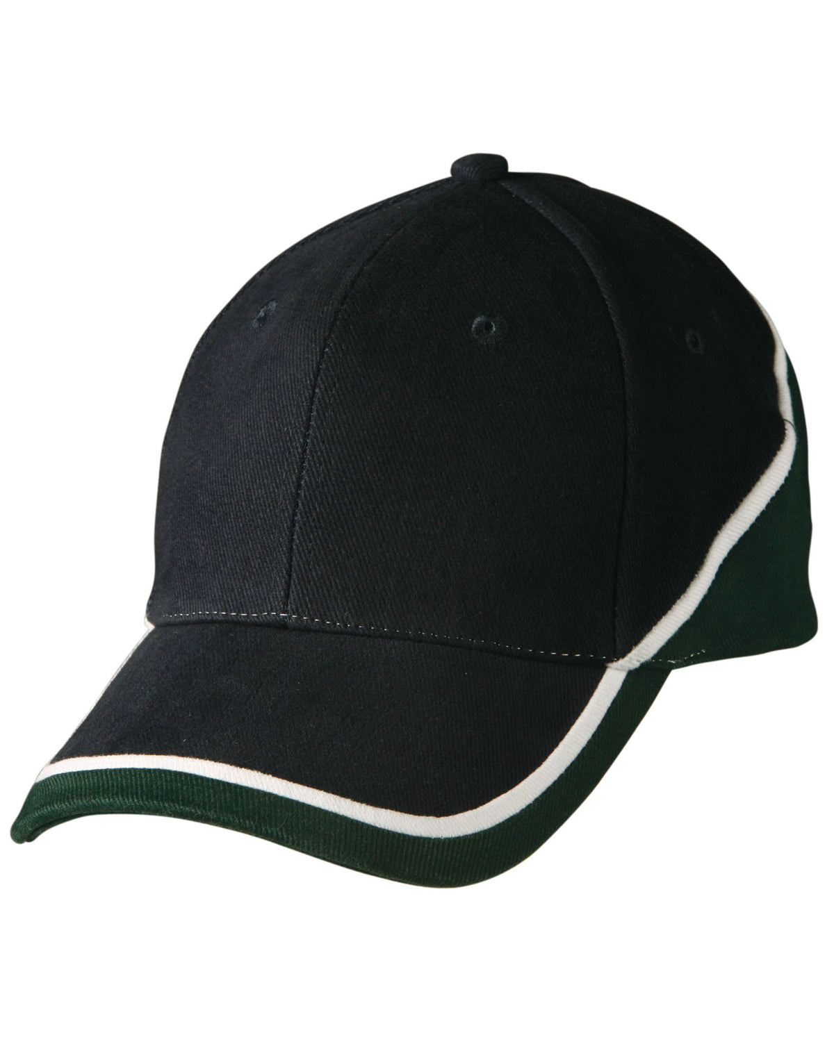 WINNING SPIRIT Tri-color sue heavy brushed cotton cap - CH38