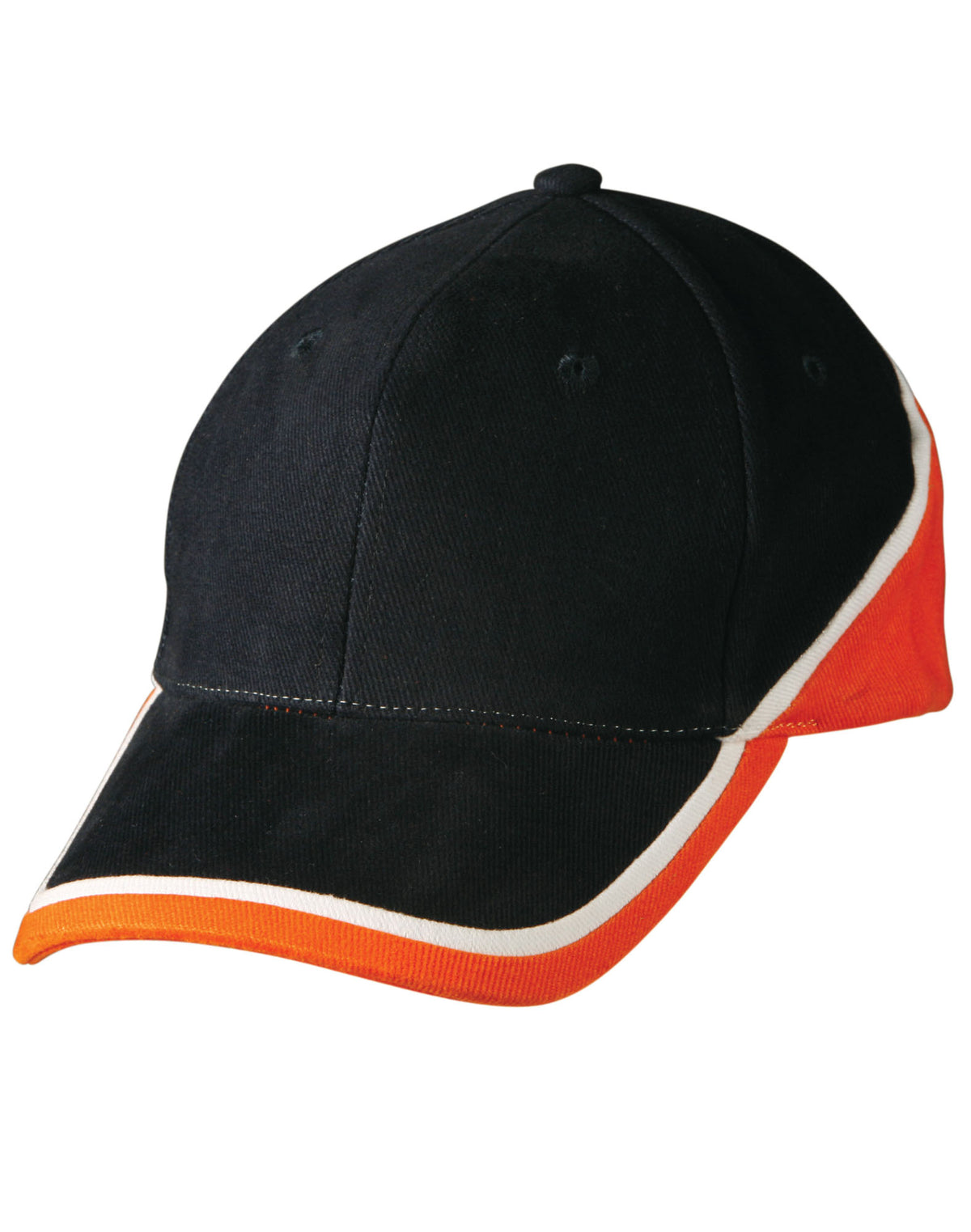 WINNING SPIRIT Tri-color sue heavy brushed cotton cap - CH38