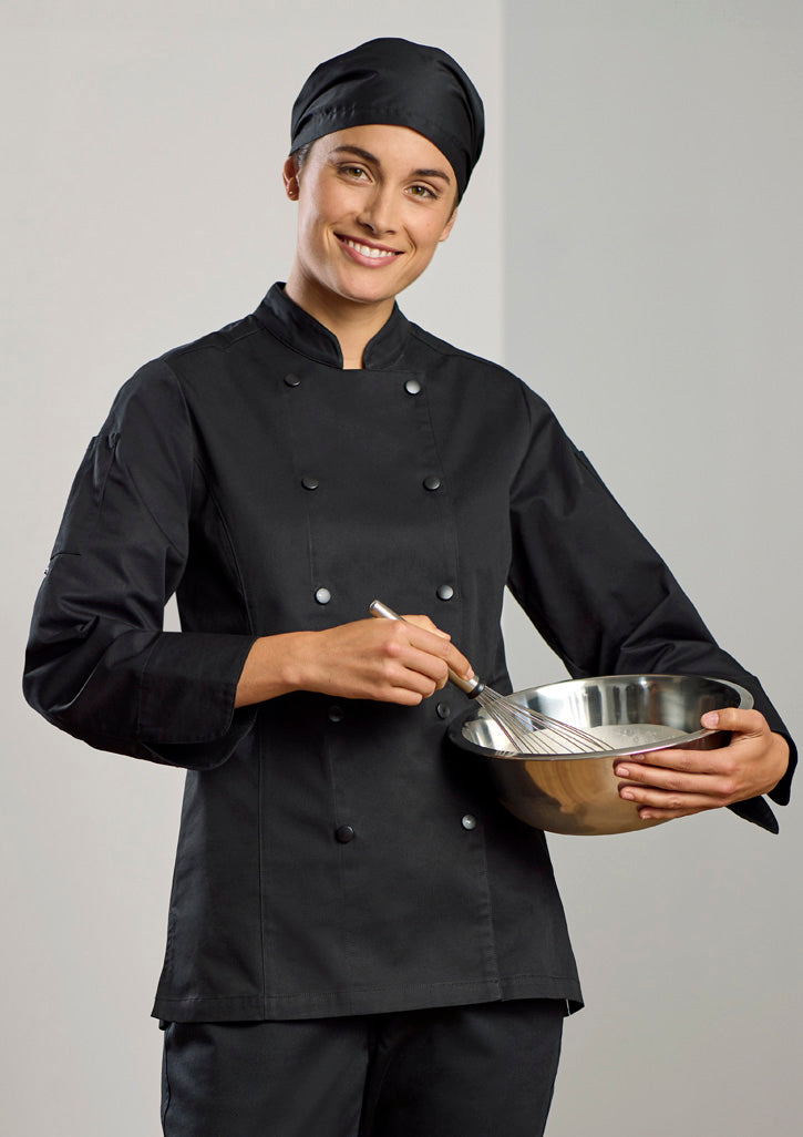 Fashion Biz Womens Gusto Long Sleeve Chef Jacket - CH430LL