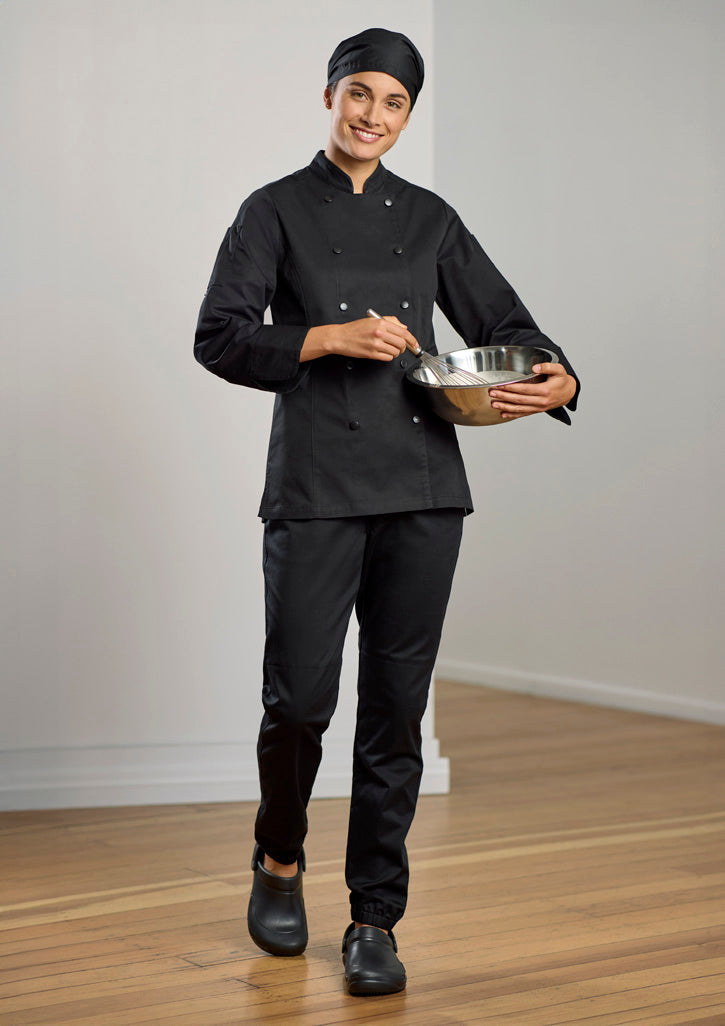 Fashion Biz Womens Gusto Long Sleeve Chef Jacket - CH430LL