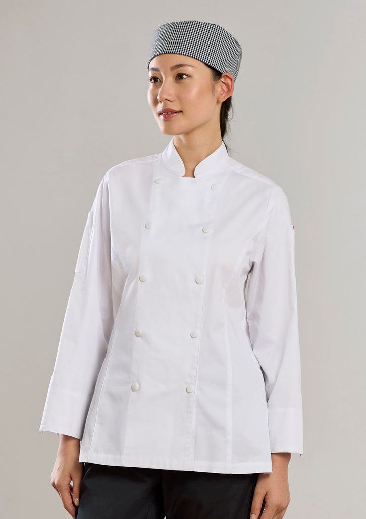 Fashion Biz Womens Gusto Long Sleeve Chef Jacket - CH430LL