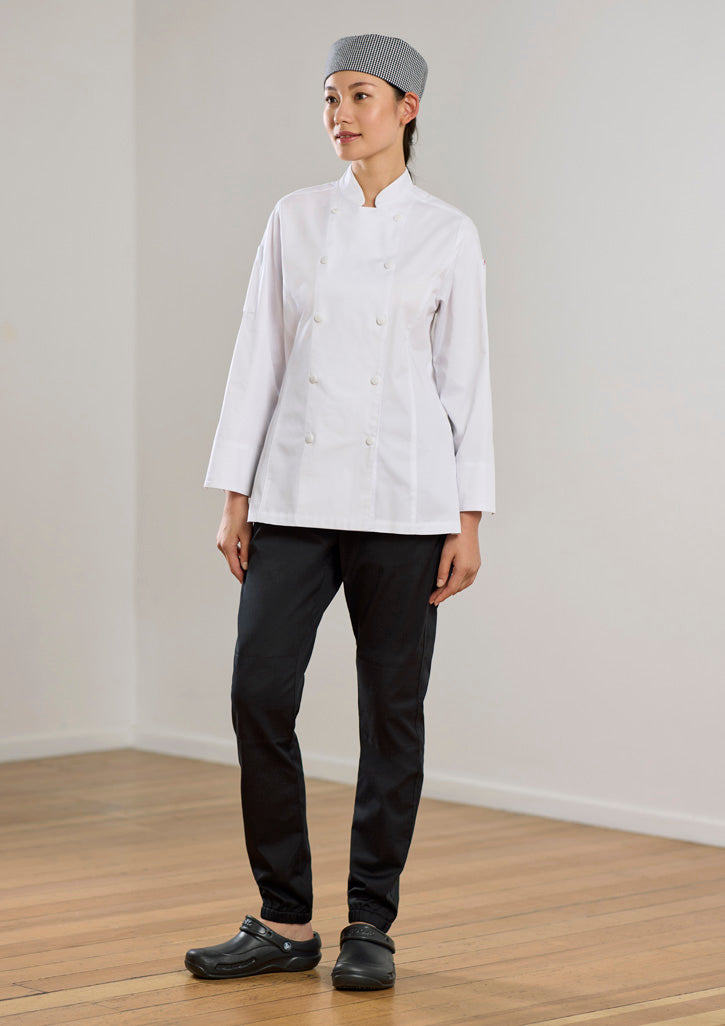 Fashion Biz Womens Gusto Long Sleeve Chef Jacket - CH430LL