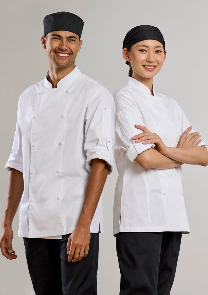 Fashion Biz Womens Gusto Long Sleeve Chef Jacket - CH430LL