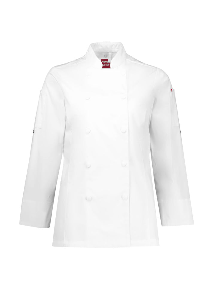 Fashion Biz Womens Gusto Long Sleeve Chef Jacket - CH430LL