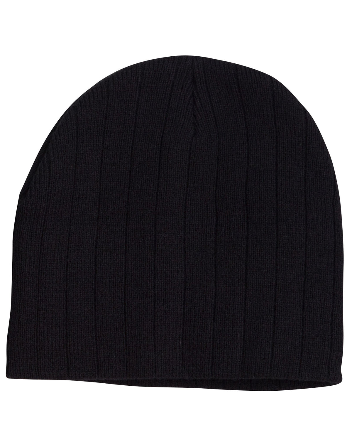 WINNING SPIRIT Cable Knit Beanie with Fleece Head Band - CH64