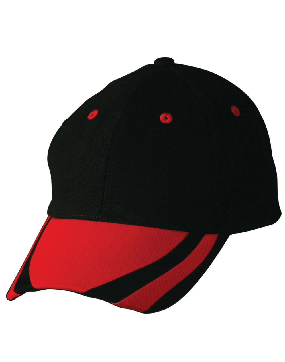 WINNING SPIRIT contrast peak structured cap. - CH67