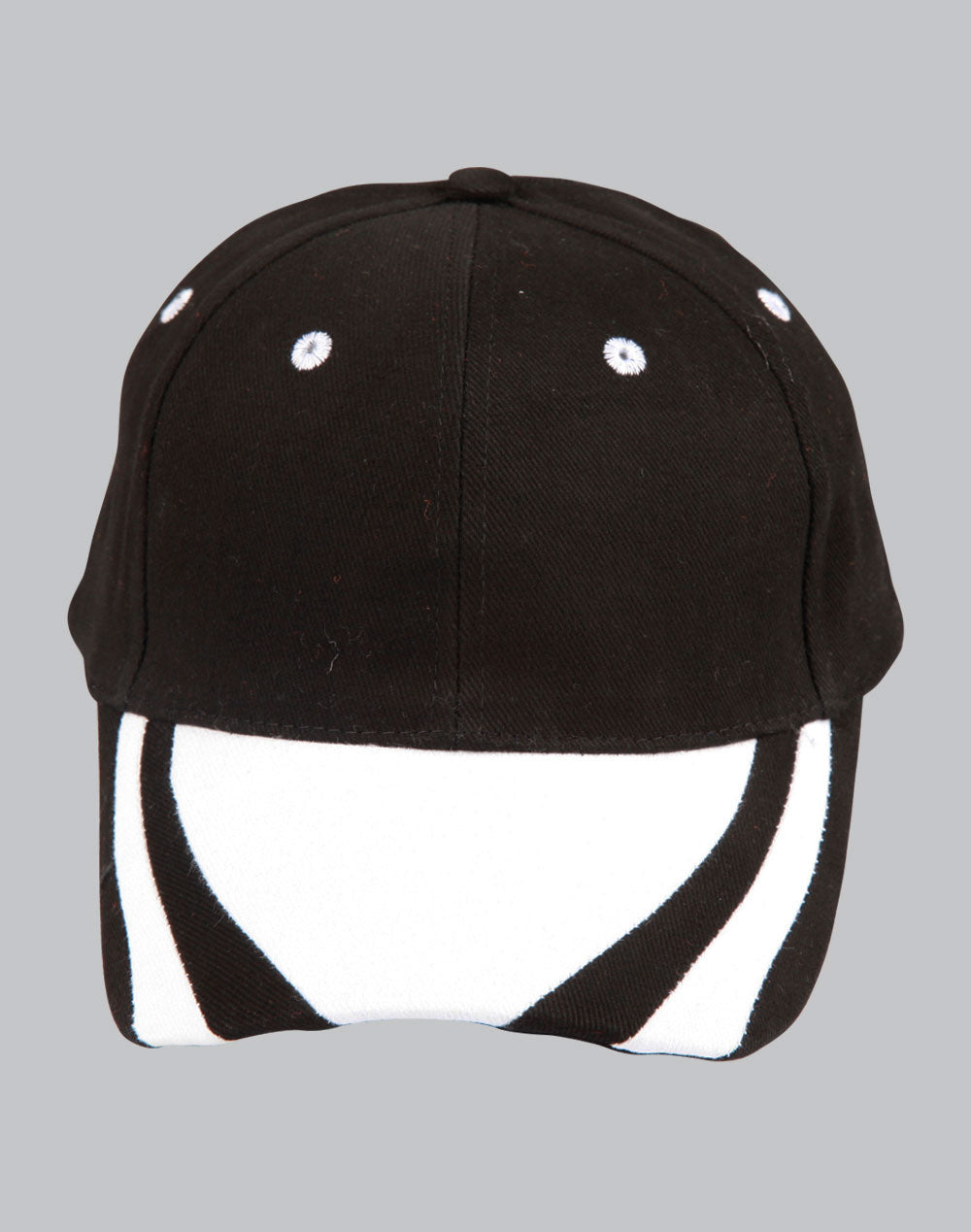 WINNING SPIRIT contrast peak structured cap. - CH67