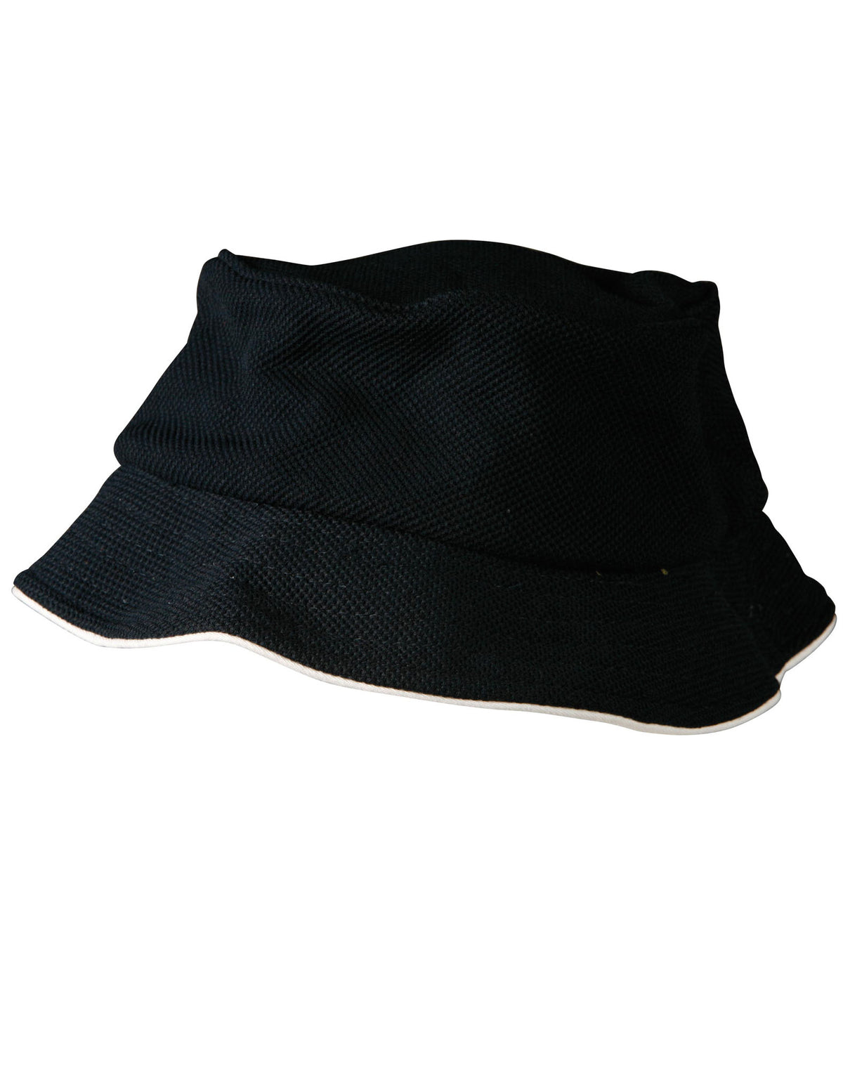 WINNING SPIRIT Pique mesh with sandwich trim bucket hat - CH71