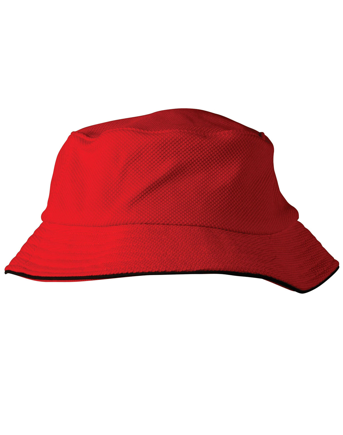 WINNING SPIRIT Pique mesh with sandwich trim bucket hat - CH71