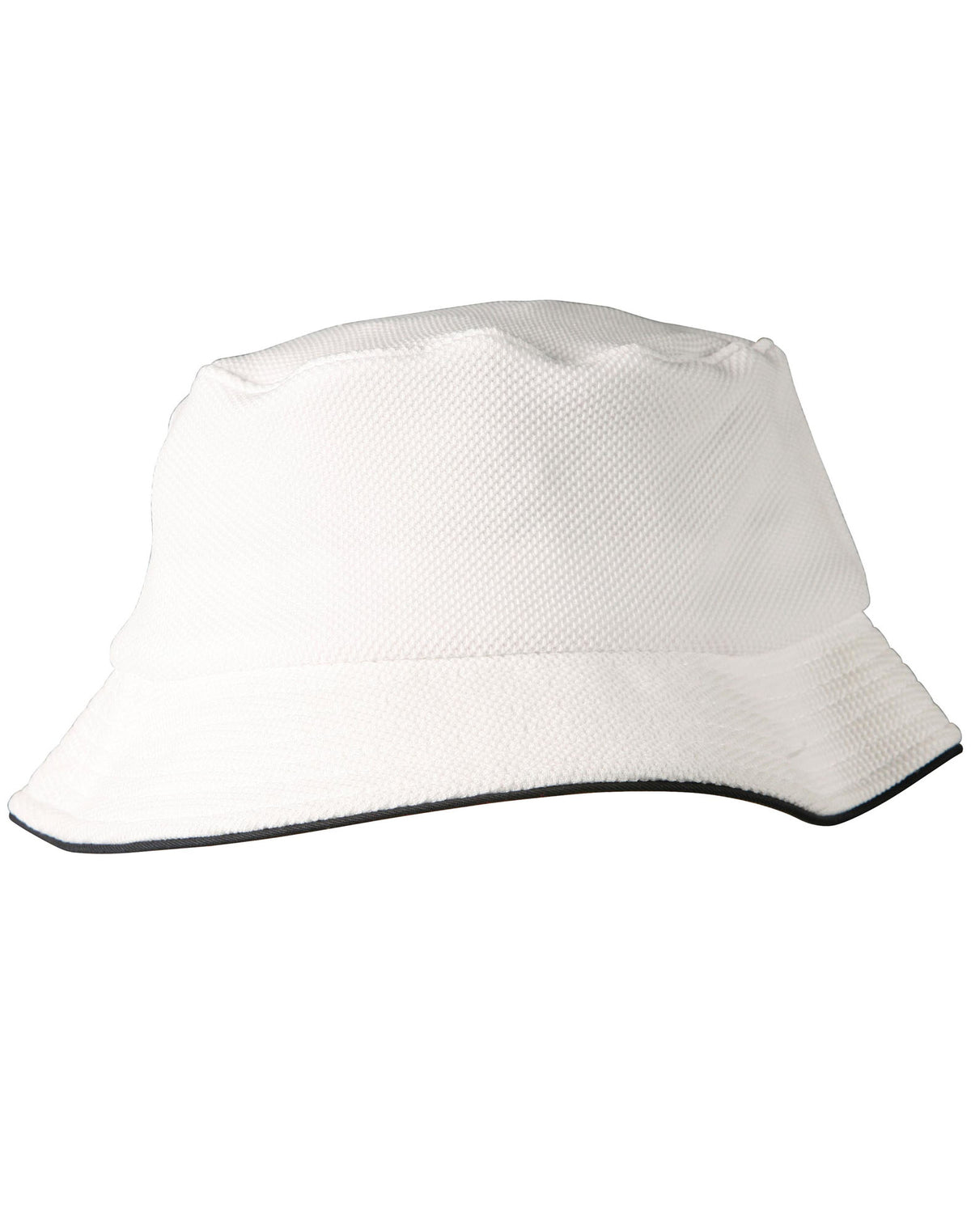 WINNING SPIRIT Pique mesh with sandwich trim bucket hat - CH71