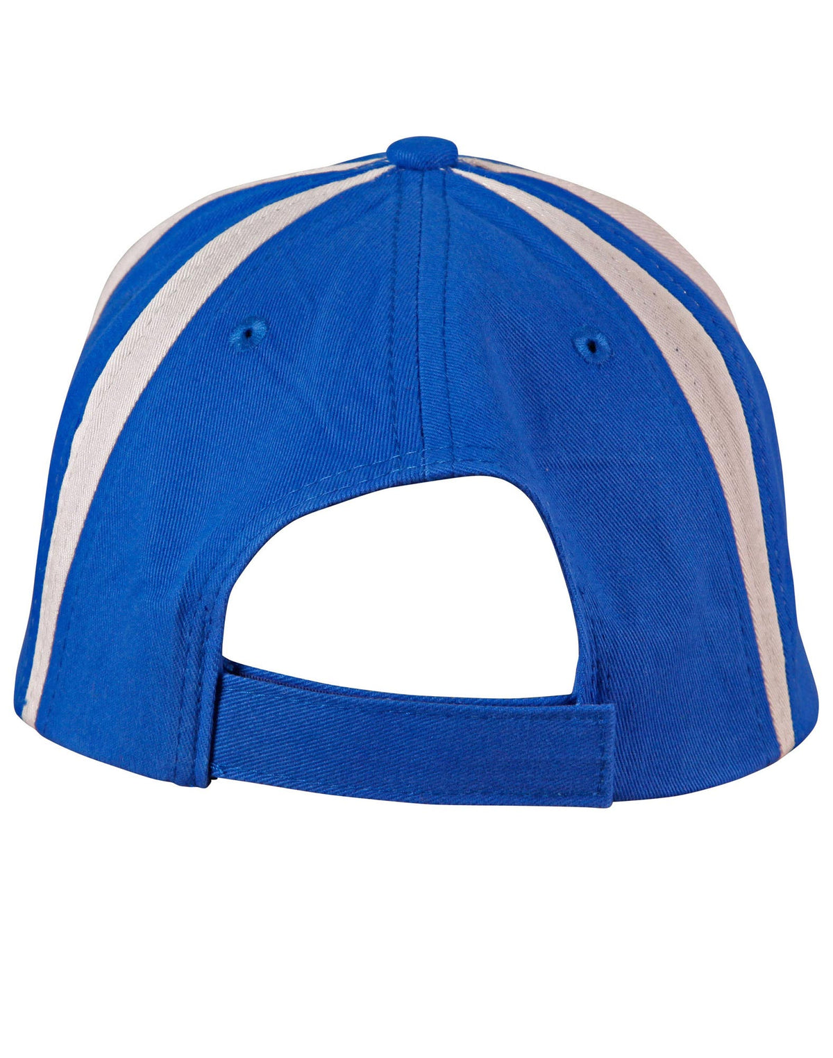 WINNING SPIRIT Brushed cotton twill baseball cap  "X" contrast - CH81