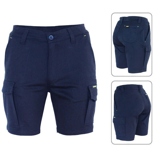 DNC Ladies SlimFlex Cargo Shorts - 3341