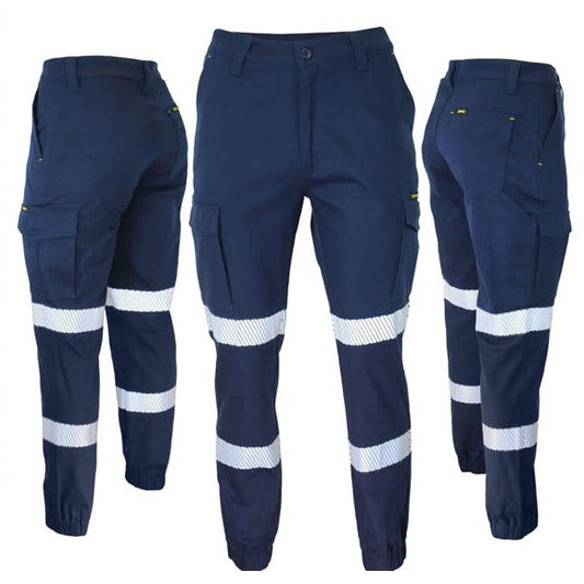 DNC Ladies SlimFlex BioMotion Segment Taped Cargo Pants Elastic Cuffs - 3388