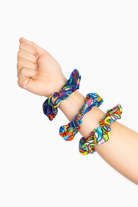 TradeMutt Scrunchie 3 Pack - Pearler, Bonza, Snazzy - 21712