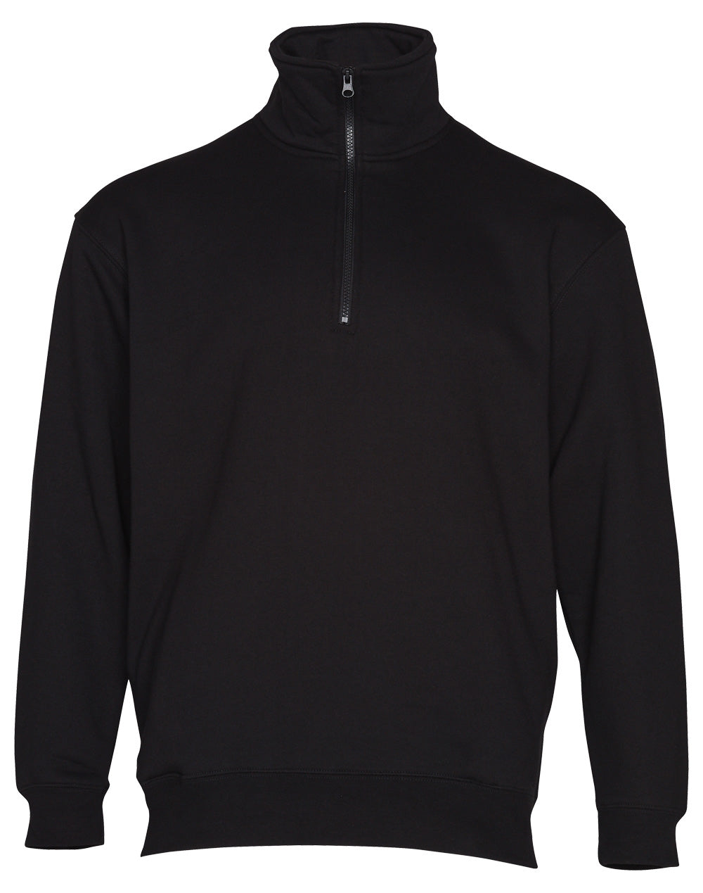 WINNING SPIRIT 1/2 zip collar fleecy sweat - FL02
