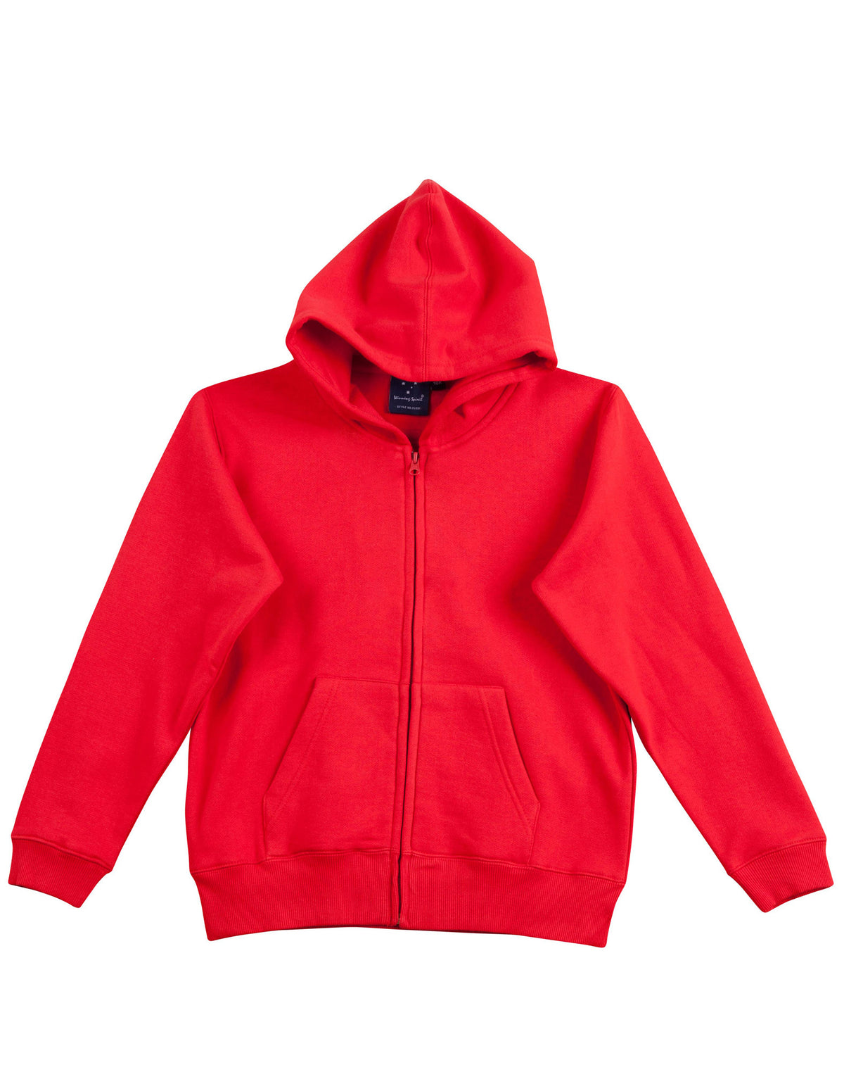 WINNING SPIRIT Kid's full-zip fleecy hoodie - FL03K