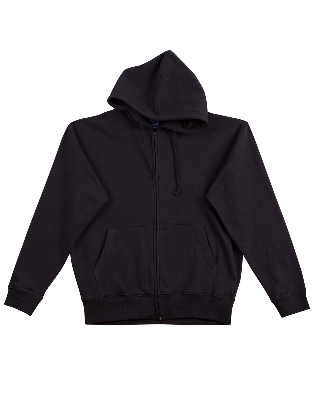 WINNING SPIRIT Men's full-zip fleecy hoodie - FL03