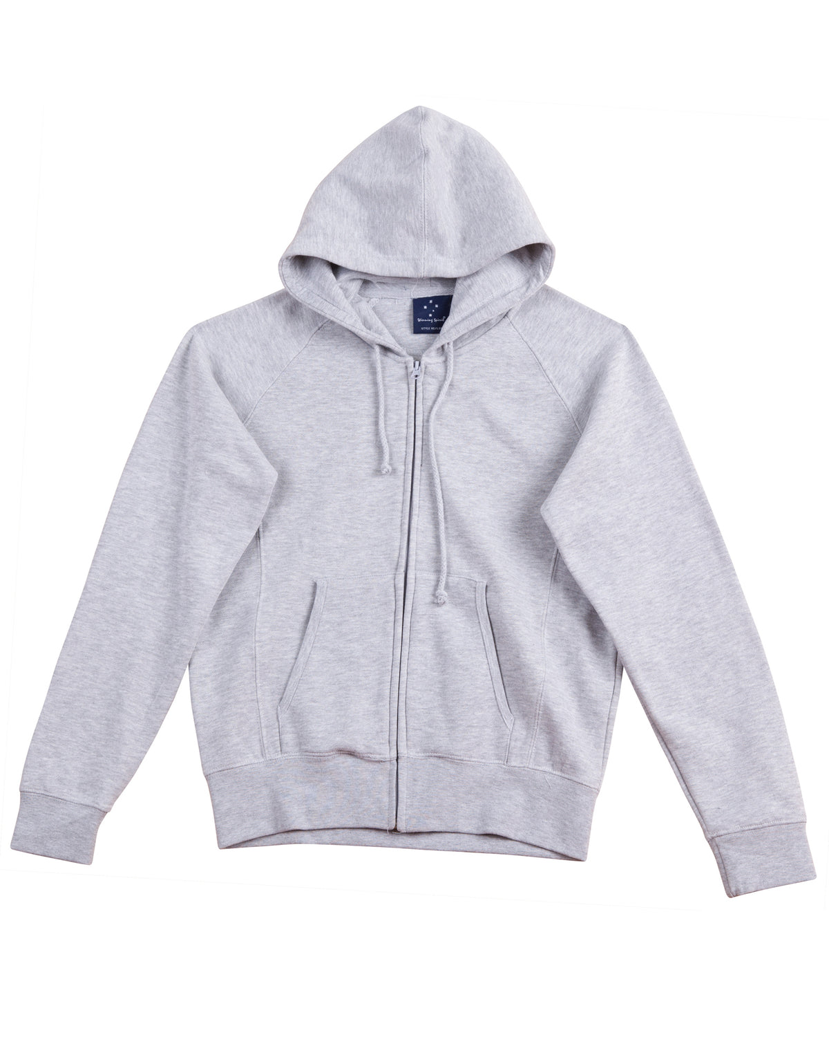 WINNING SPIRIT Ladies' full-zip fleecy hoodie - FL04