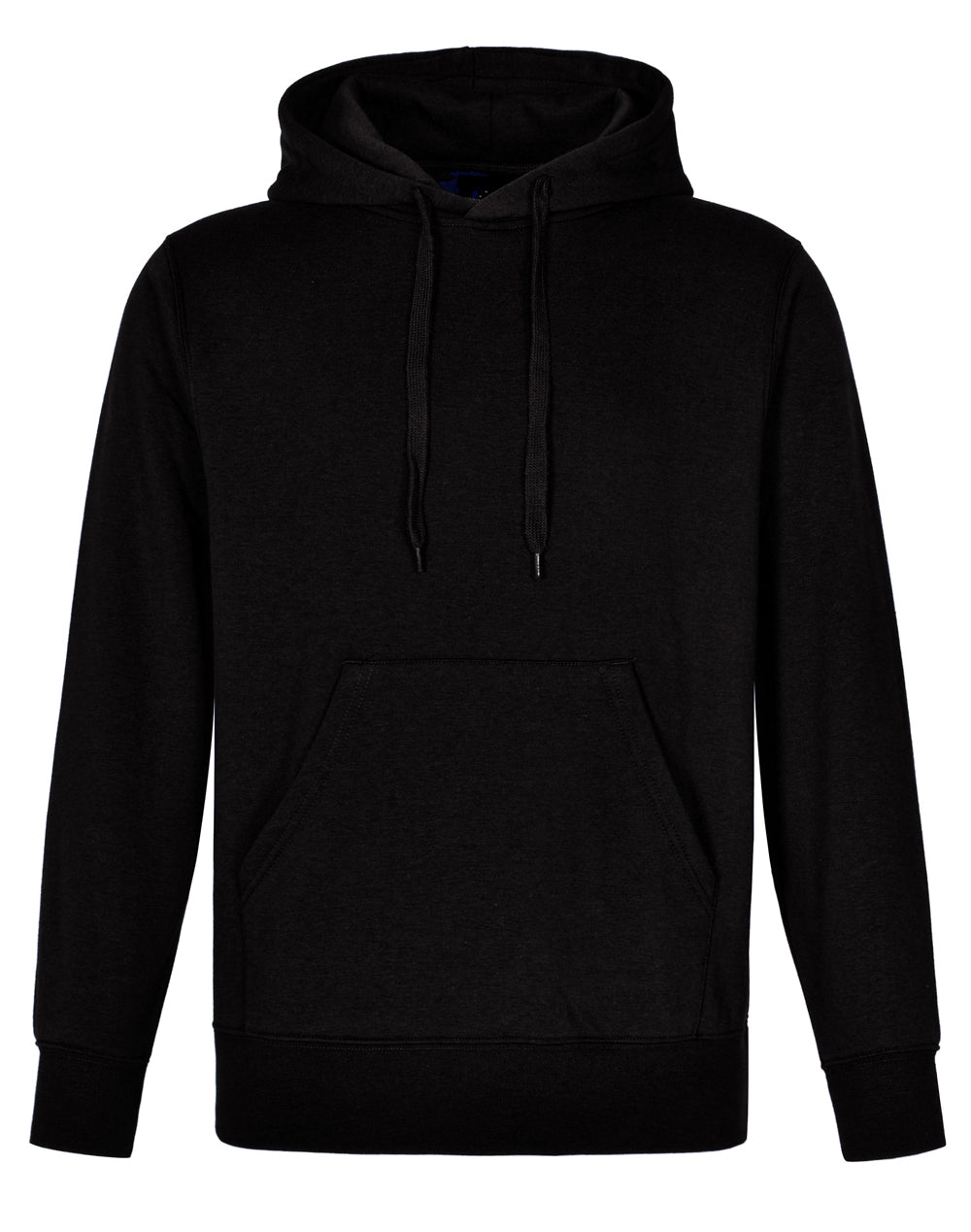 WINNING SPIRIT Adult's Close Front  Contrast Fleecy Hoodie - FL09