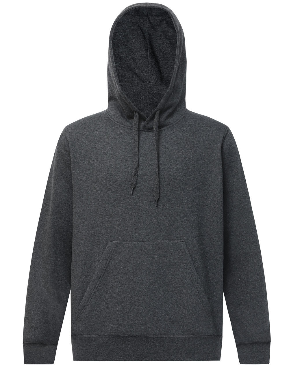 WINNING SPIRIT Adult's Close Front  Contrast Fleecy Hoodie - FL09