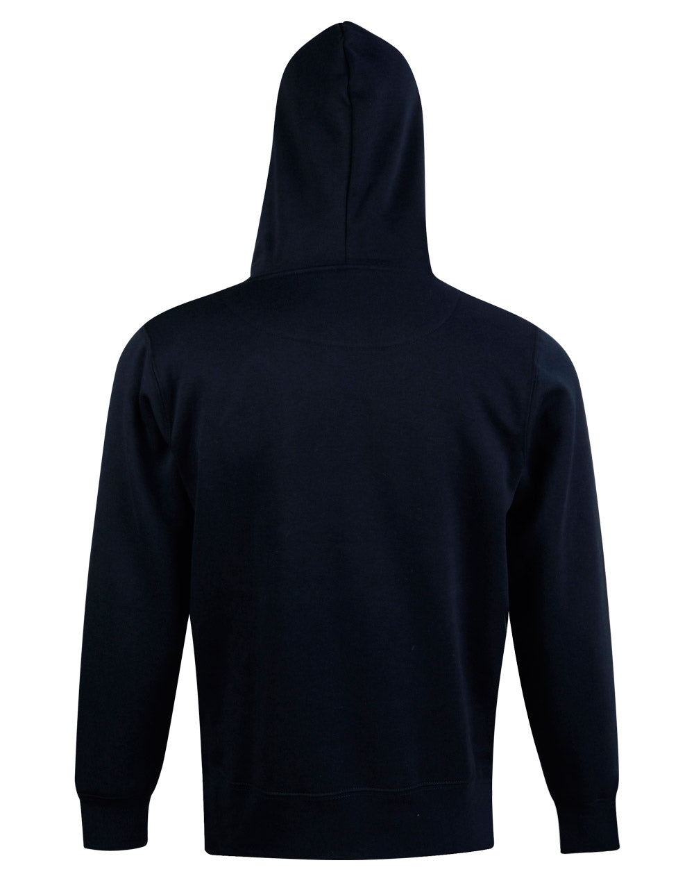 WINNING SPIRIT Adult's Close Front  Contrast Fleecy Hoodie - FL09