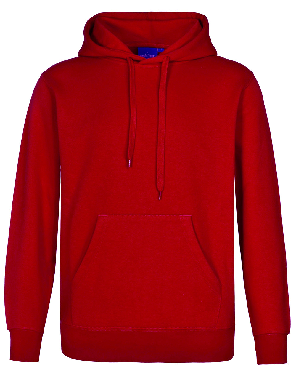 WINNING SPIRIT Adult's Close Front  Contrast Fleecy Hoodie - FL09