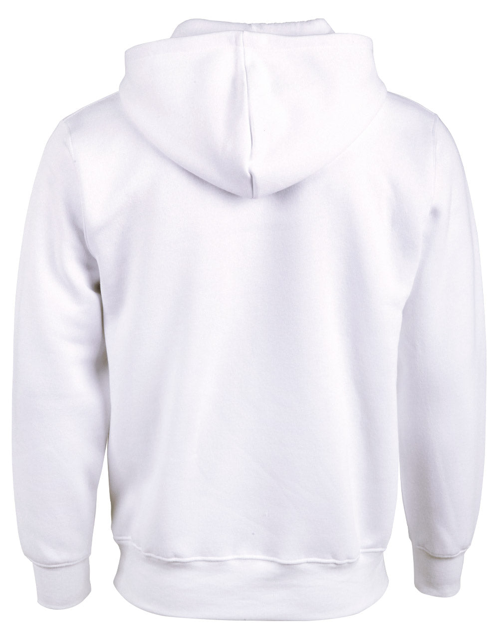WINNING SPIRIT Adult's Close Front  Contrast Fleecy Hoodie - FL09