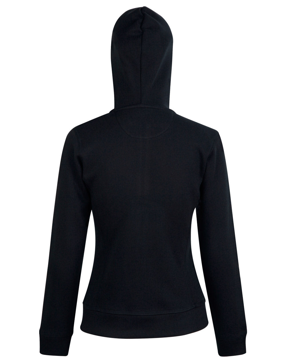 WINNING SPIRIT Ladies' Full Zip Contrast Fleece Hoodie - FL18