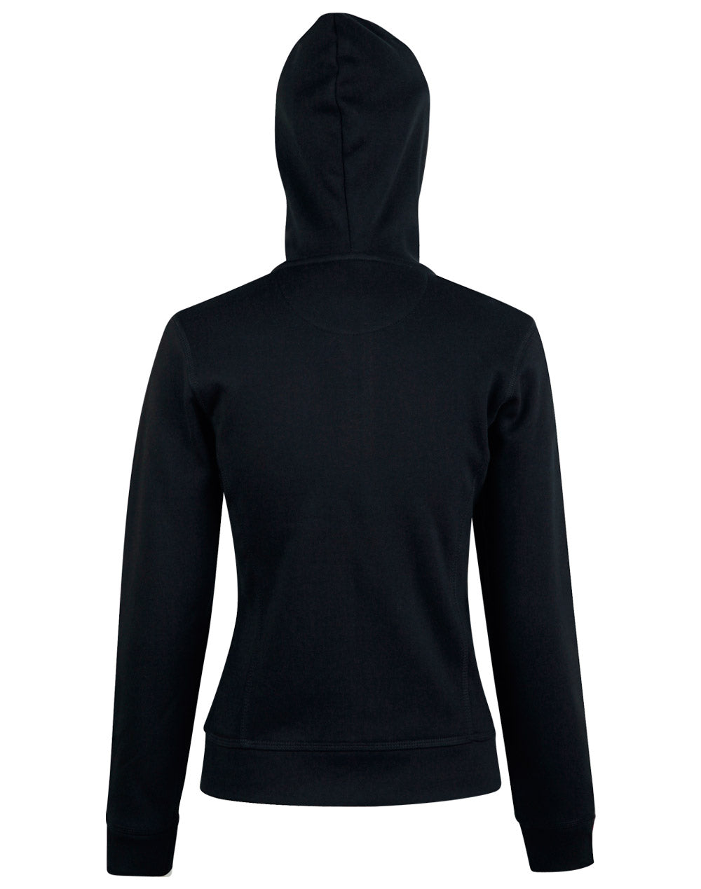 WINNING SPIRIT Ladies' Full Zip Contrast Fleece Hoodie - FL18