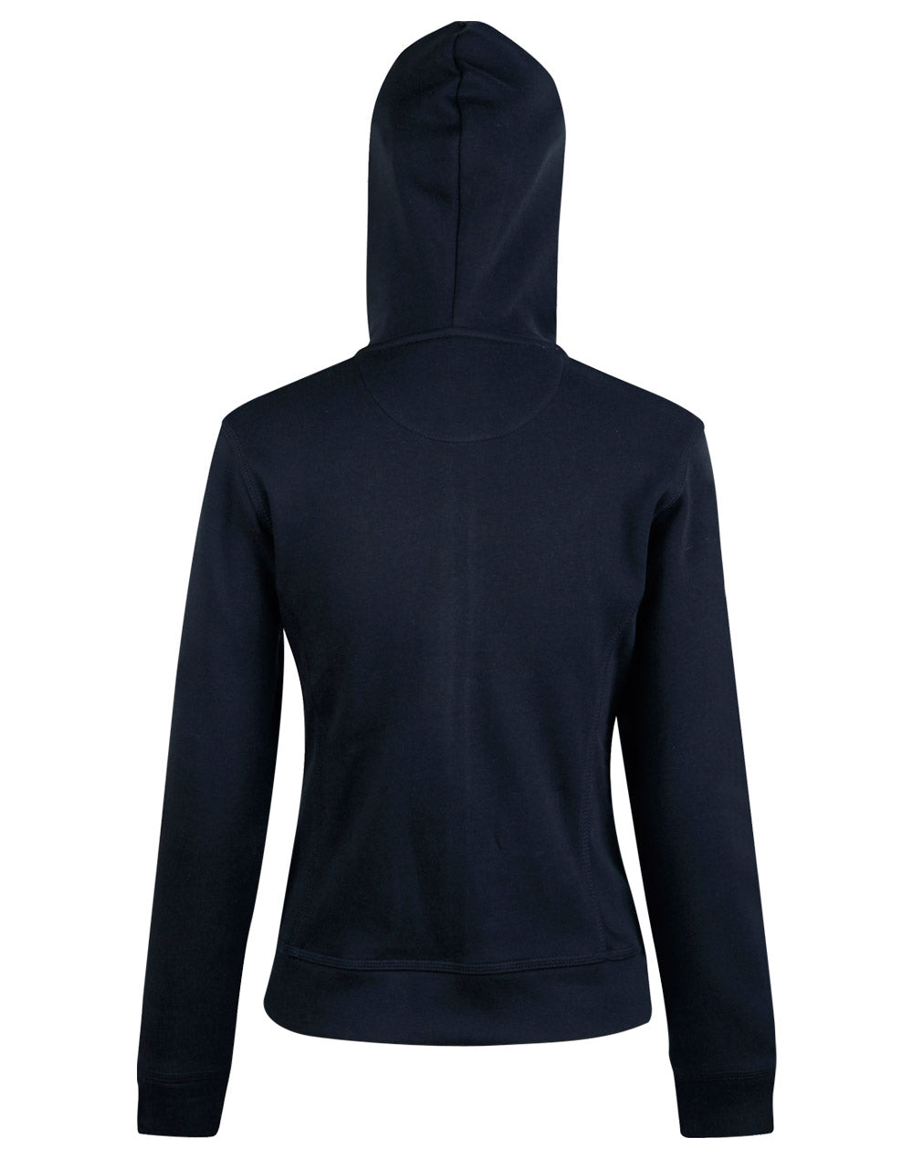 WINNING SPIRIT Ladies' Full Zip Contrast Fleece Hoodie - FL18