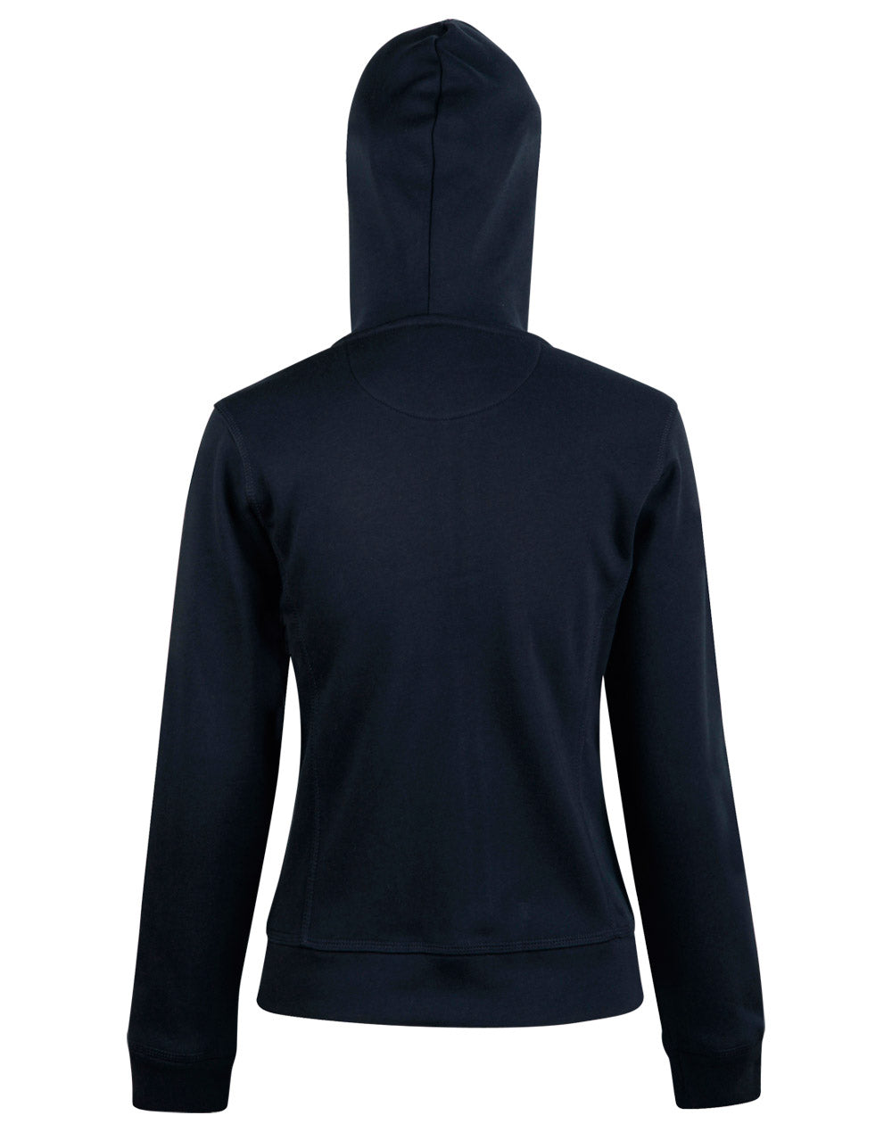 WINNING SPIRIT Ladies' Full Zip Contrast Fleece Hoodie - FL18