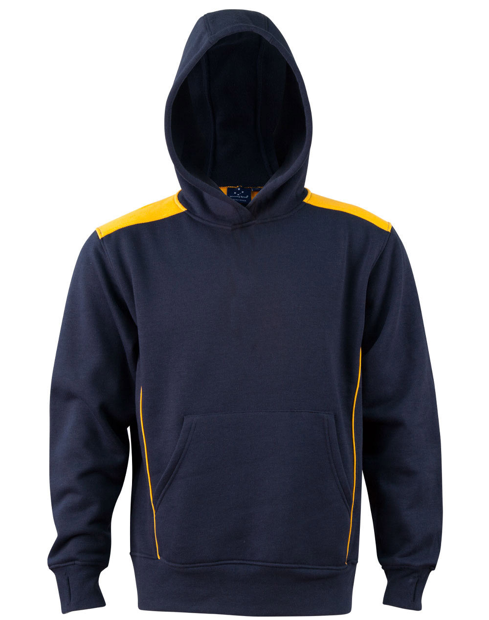 WINNING SPIRIT Kids' Kangaroo Pocket Contrast Hoodie - FL19K