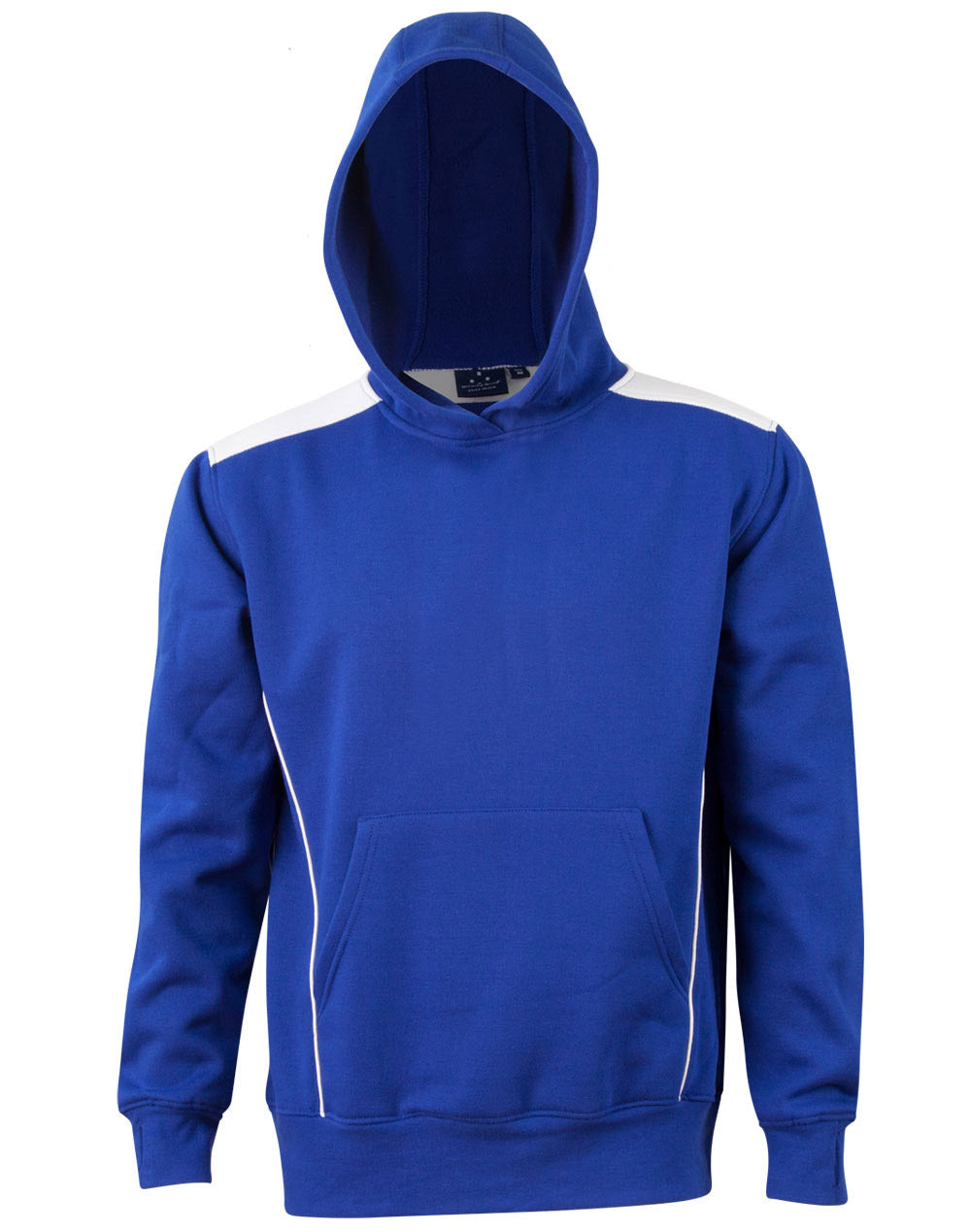WINNING SPIRIT Kids' Kangaroo Pocket Contrast Hoodie - FL19K