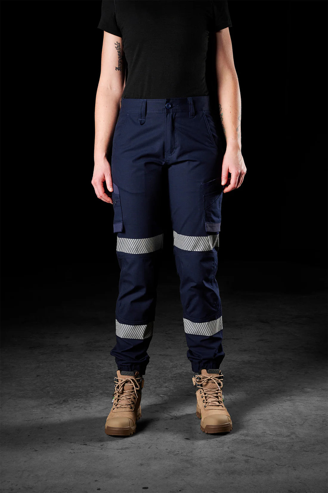 FXD CUFF TAPED PANTS - WP-8WT